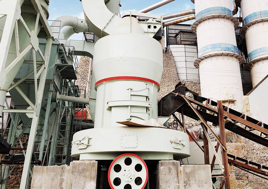 Industrial grinding mill installation
