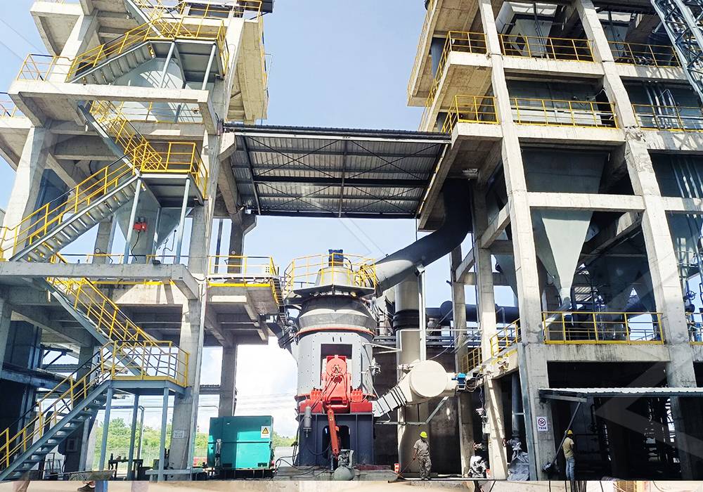 industrial slag processing plant