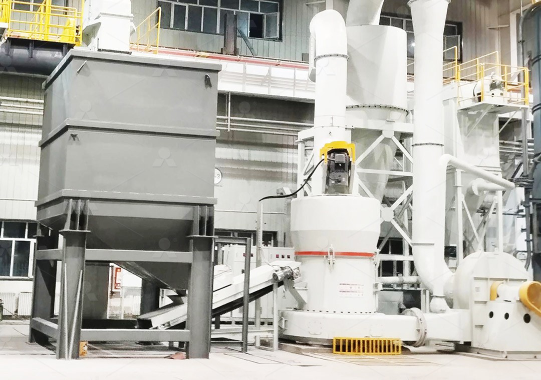 HGM grinding mill in operation