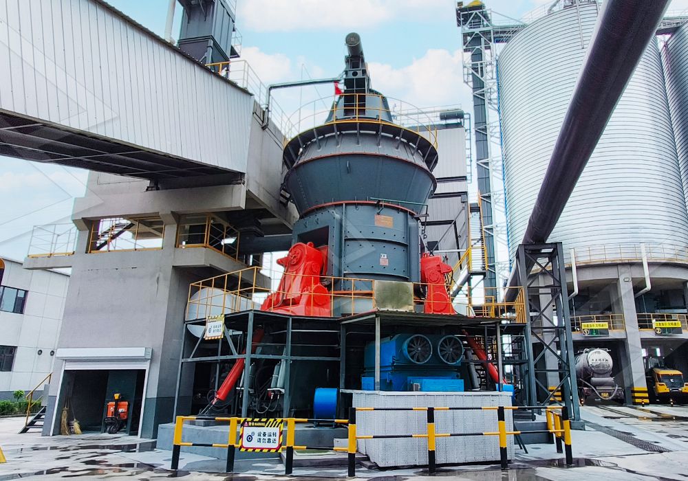 Lead powder production line with vertical mill