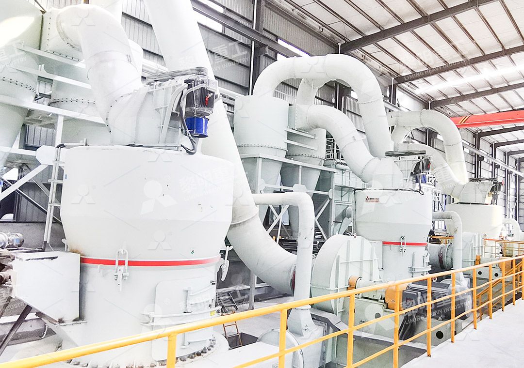 Limestone powder application in desulfurization
