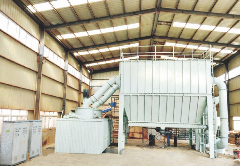 MW ultrafine grinding mill operation