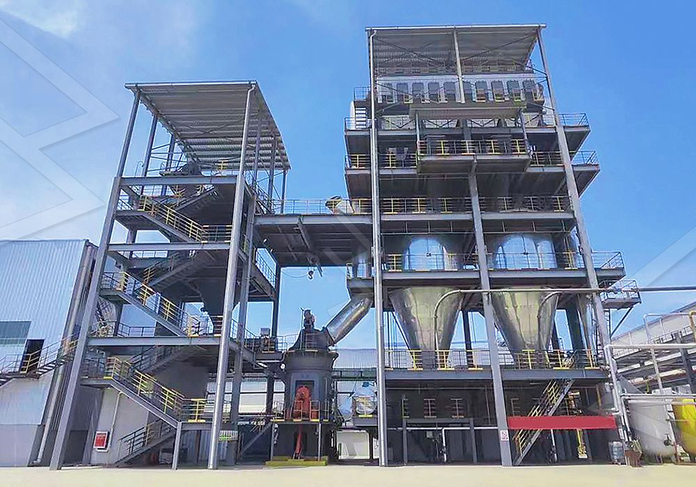 vertical mill for ore processing
