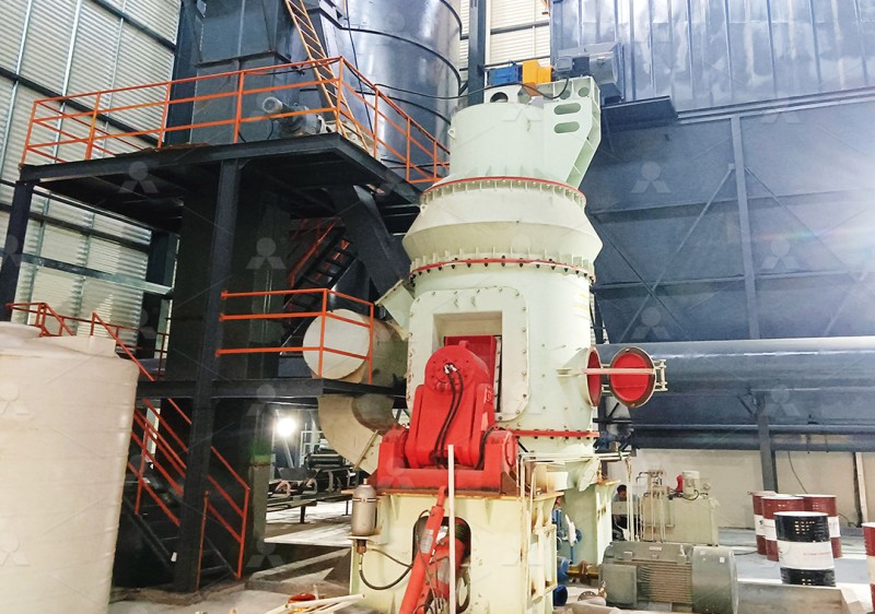 LUM vertical mill in operation at a mineral processing plant