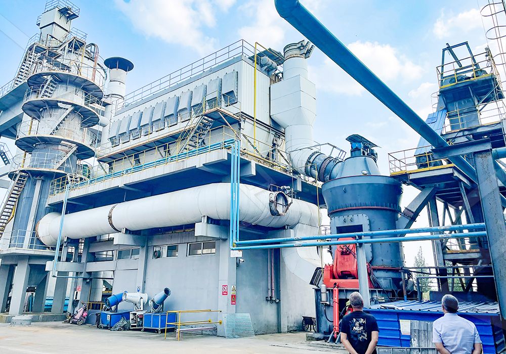 Modern industrial dust filtration system for vertical mill