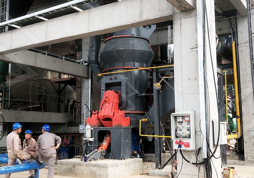 Photographs of Liming MW Series and LUM Series superfine vertical grinding mills