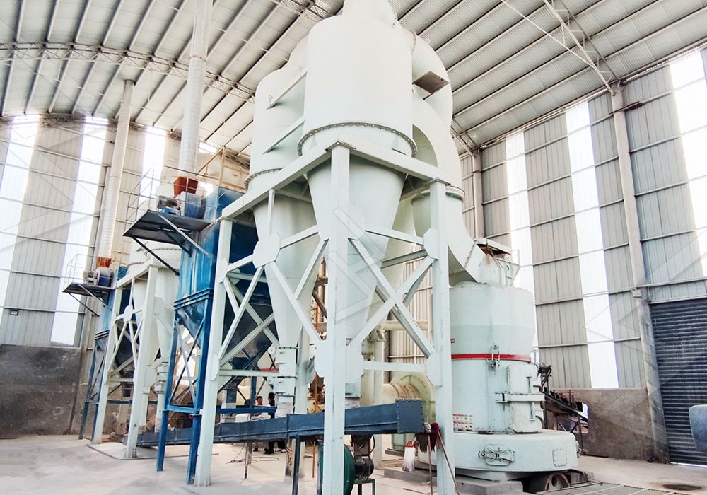 Industrial grinding mill plant for mineral processing
