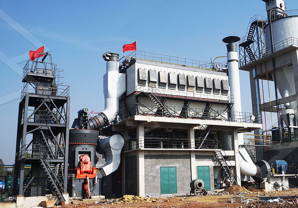LM vertical mill for large scale fluorite grinding