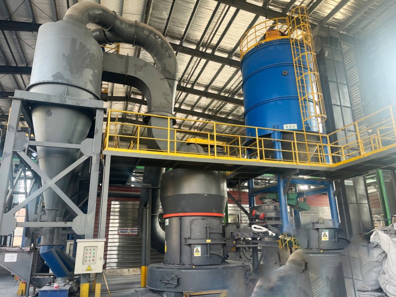 Modern grinding plant control room and equipment