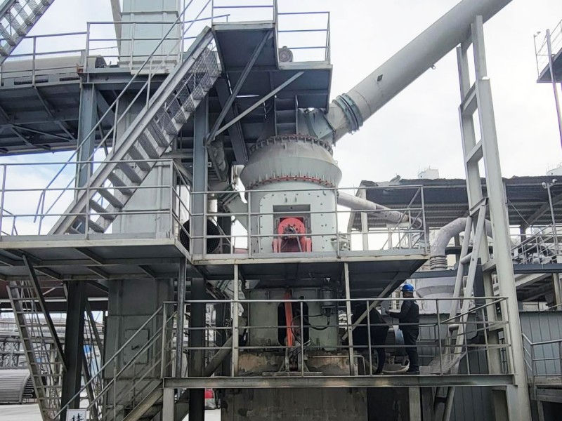 Complete glass slag powder production line with grinding and classifying system