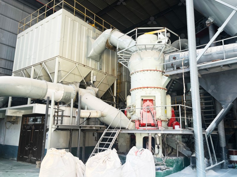 LUM vertical ultrafine grinding mill operation