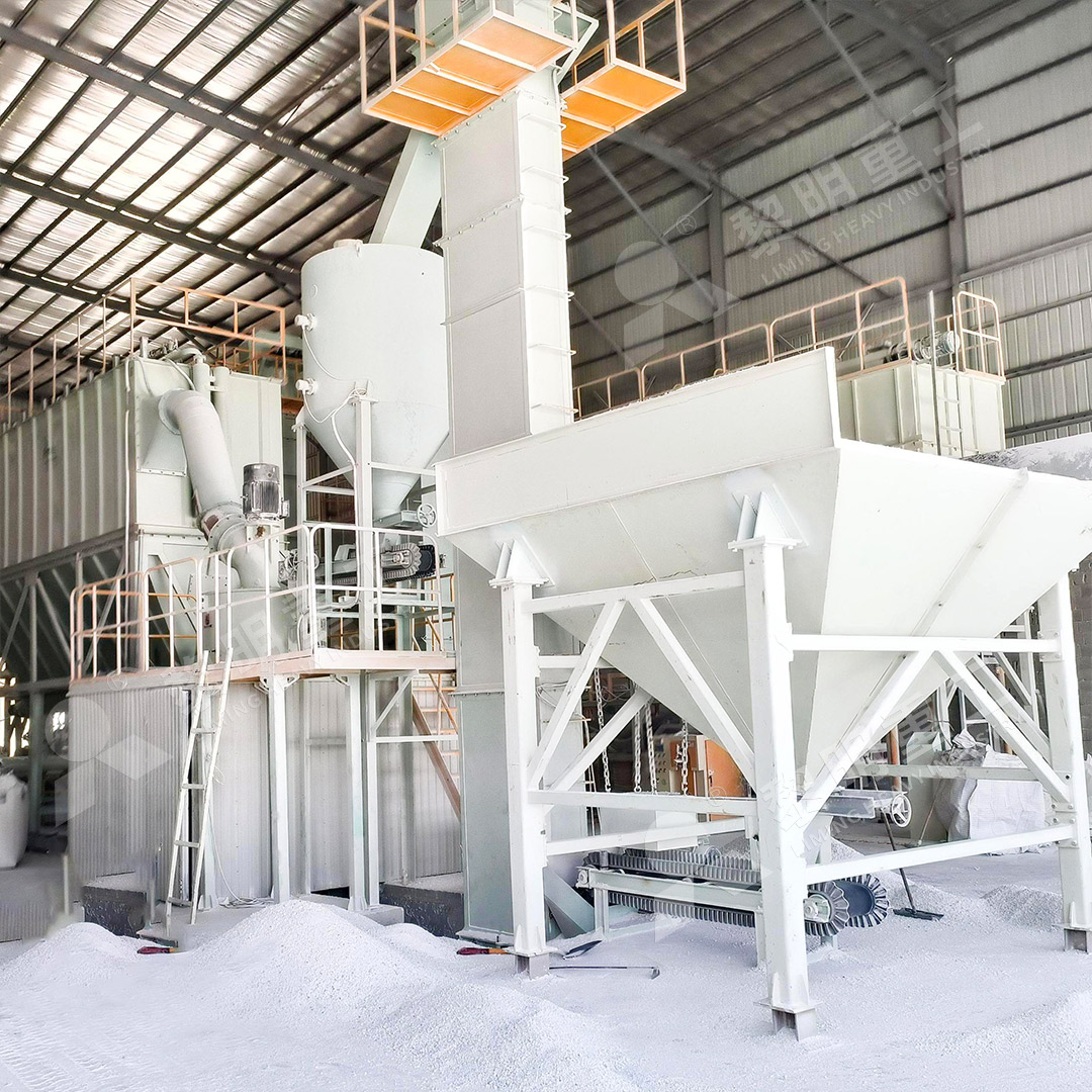 MW superfine mill with advanced classifier and dust collector