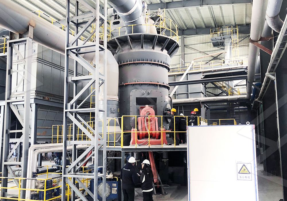 Slag Grinding Mill In Operation