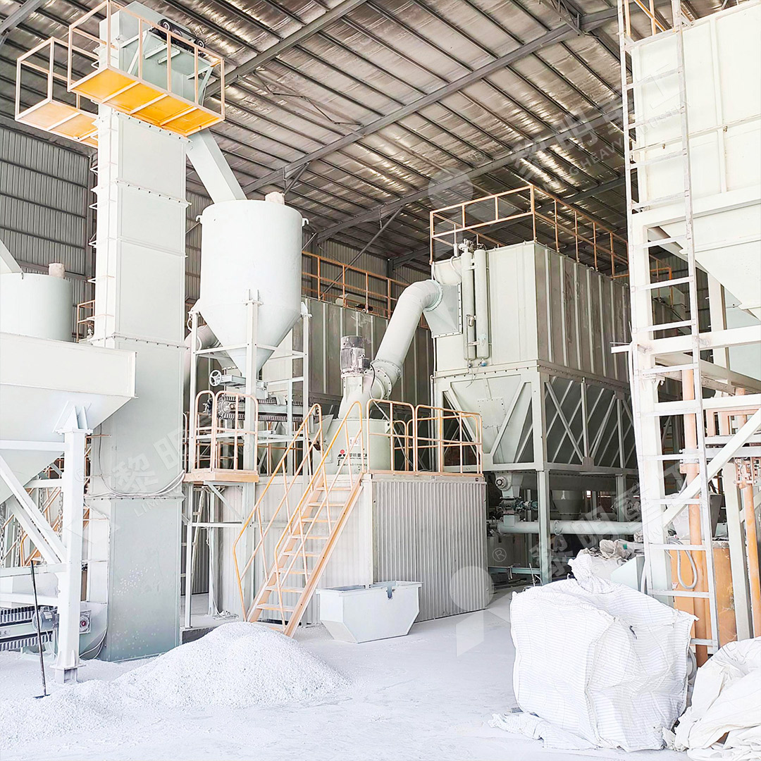 MW grinding mill with pulse dust collector for eco-friendly operation