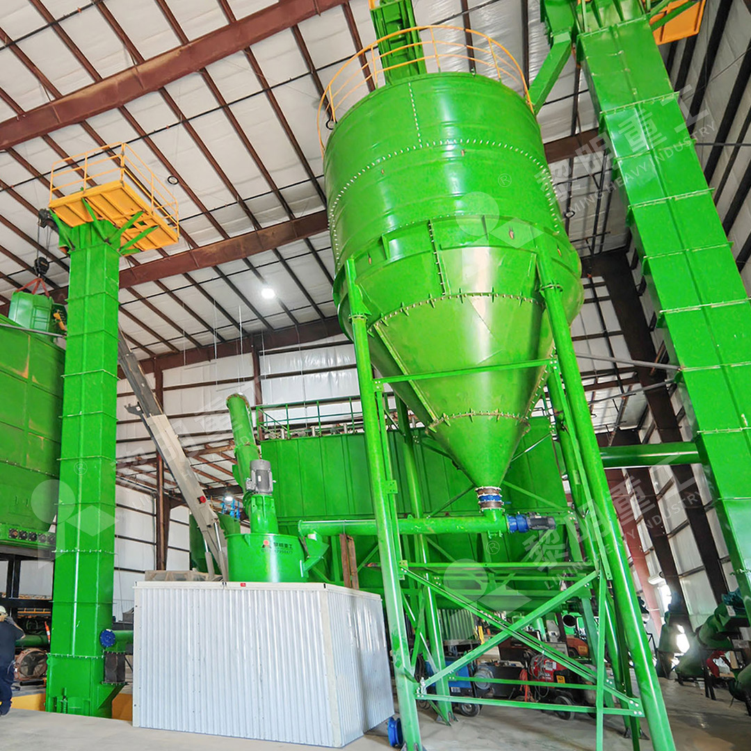 MW series micro powder mill installed in a factory for superfine mineral processing
